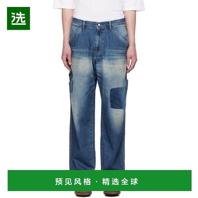 1h可退 【美国直邮】neighborhood 男士 牛仔裤休闲裤直筒裤