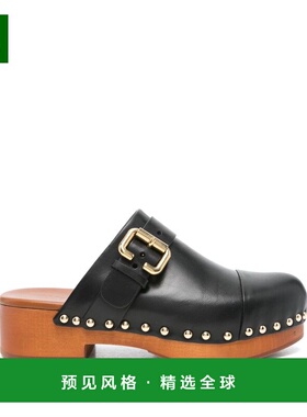 1h可退 香港直邮Chloe 蔻依 女士 Chloè 黑色凉鞋 CH25A12ZLT001