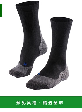 1h可退 香港直邮Falke 男士 TK2 EXPLORE COOL 黑色袜子 16138