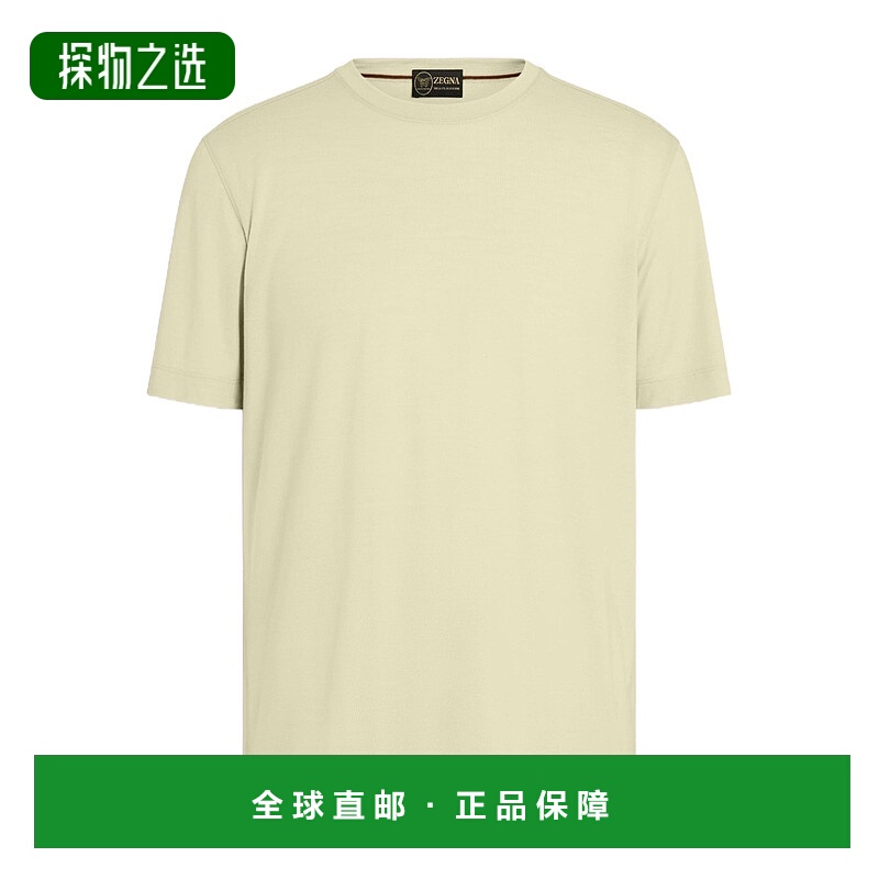 香港直邮Zegna Vellus Aureum T 恤 UFV97A9FV7VL8