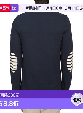 1h可退 香港直邮Saint James 男士 0844 1 T恤 08441 blue蓝色 舒