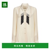 香港直邮VALENTINO 米白色 SS2026 女士衬衫 8B3AB85521BAD6