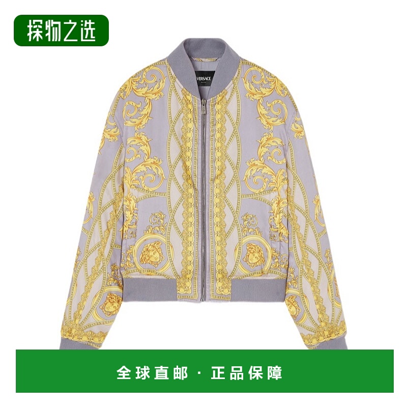 香港直邮Versace LA COUPE DES DIEUX飞行员夹克 10162491A11388