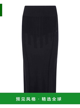 香港直邮MUGLER 女士半身裙 25P2JU056511331999 SS2025 黑色