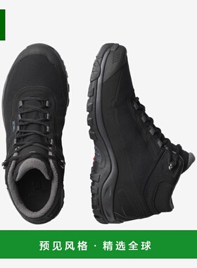 欧洲直邮萨洛蒙 SHELTER CLIMASALOMON™ WATERPROOF 黑色男士防水