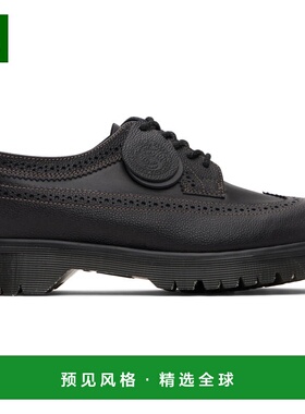 1h可退 香港直邮Dr. Martens 马丁大夫 男士 黑色 3989 Brogue 德