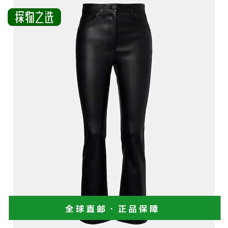 香港直邮JOSEPH 约瑟夫 女士 Duke 皮革修身长裤