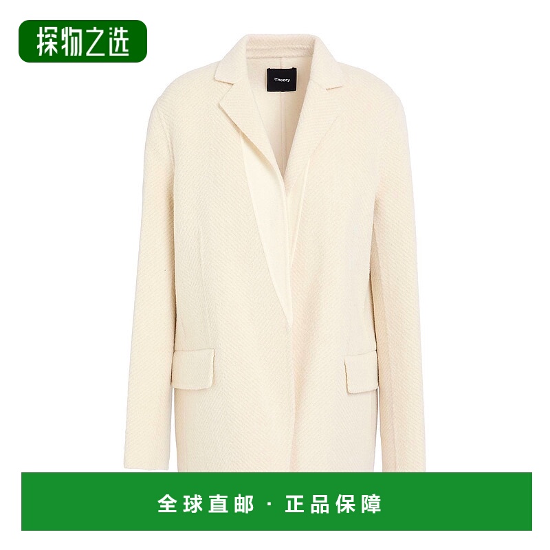 香港直邮THEORY 希尔瑞 女士 大衣 beige米色 舒适时尚