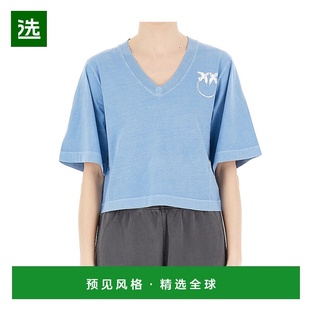 104606A2D0短袖 香港直邮Pinko V领T恤