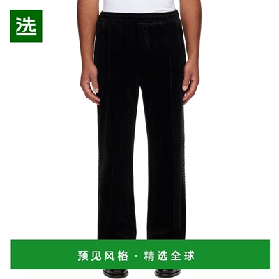 1h可退 香港直邮Andersson Bell 男士 黑色长裤 apa854u black黑