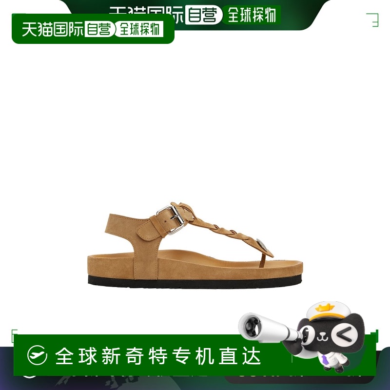 香港直邮Isabel Marant 圆头平底凉鞋 23ESD0077FAA2B16S50CM
