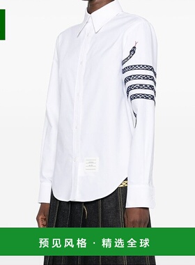 香港直邮Thom Browne Collared长袖衬衫 FLL162EE1187