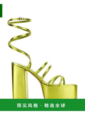 香港直邮PARIS TEXAS 女士凉鞋 PX974XLTM3ACID SS2023 绿色