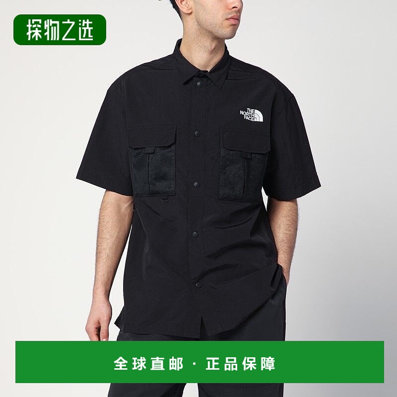 香港直邮the north face 北面 男士 黑色尼龙衬衫 NF0A8BK1COJ