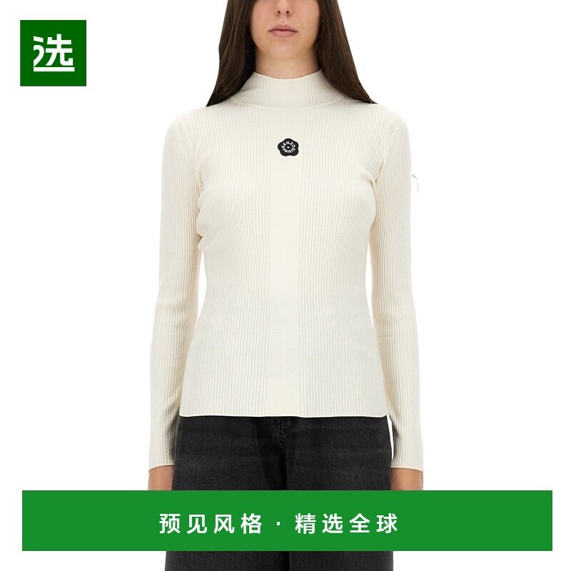1h可退 香港直邮KENZO 女士针织衫 FF62TO6123LG01 AW2025 白色,女装/女士精品,毛针织衫,淘宝优惠券,粉丝福利购,淘宝优惠卷