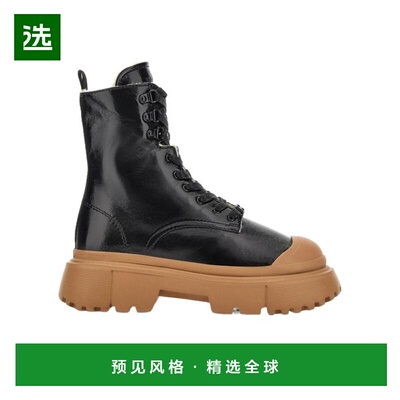 香港直邮Hogan 徽标短靴 HXW6190EO90QUM