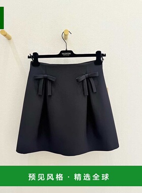 香港直邮Valentino 蝴蝶结半身裙 BRACK11CF包臀裙