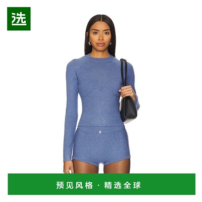 1h可退 香港直邮Fleur Du Mal 女士 Underbust 针织长袖上衣 TP06