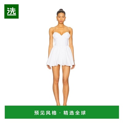 1h可退 香港直邮GOOD AMERICAN 女士 府绸迷你连衣裙 GDW0261