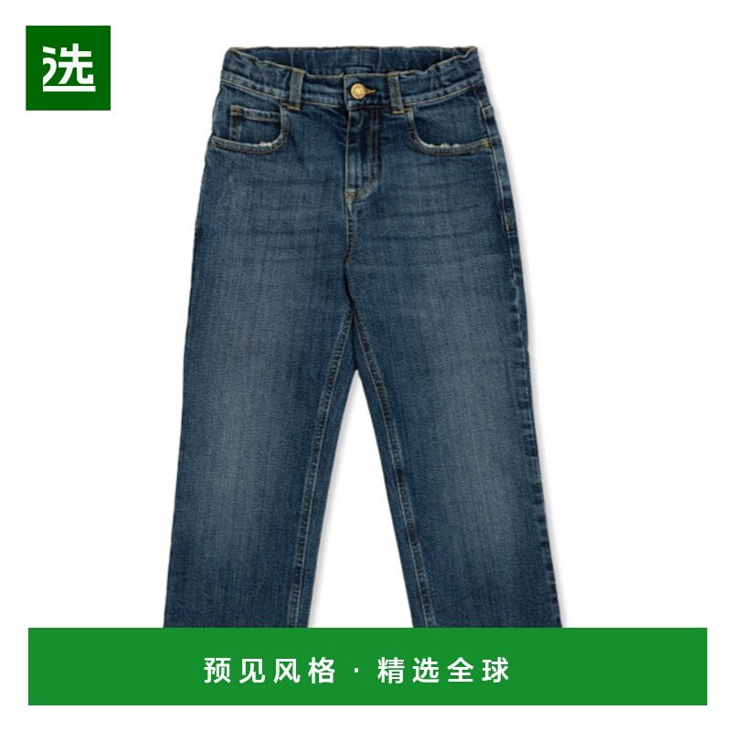 香港直邮Golden Goose Deluxe Brand 腰带环牛仔裤 GKP02411.P002
