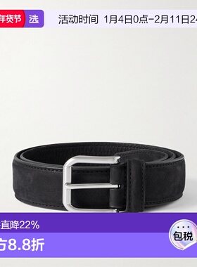 1h可退 香港直邮andersons 男士 3.5cm 牛巴革皮带 A0890PL146AF3