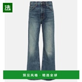 blue蓝色 香港直邮NILI 舒适时 Mitchell 直筒牛仔裤 LOTAN 女士