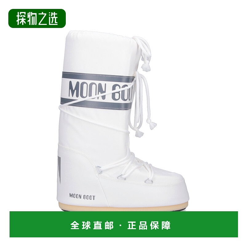 香港直邮moon boot 月亮靴 女士 Moon 白色靴子 80D1400440A001