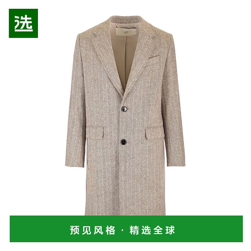 香港直邮Ami Paris 长袖大衣 HCO010WV00542外套男装