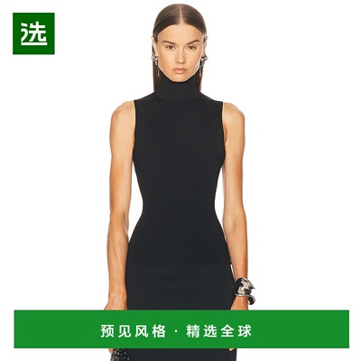 1h可退 香港直邮KHAITE 女士 Benita 上衣 9919429 black黑色 舒