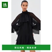 香港直邮VERONICA BEARD 女士 1h可退 Adlington 真丝连衣裙