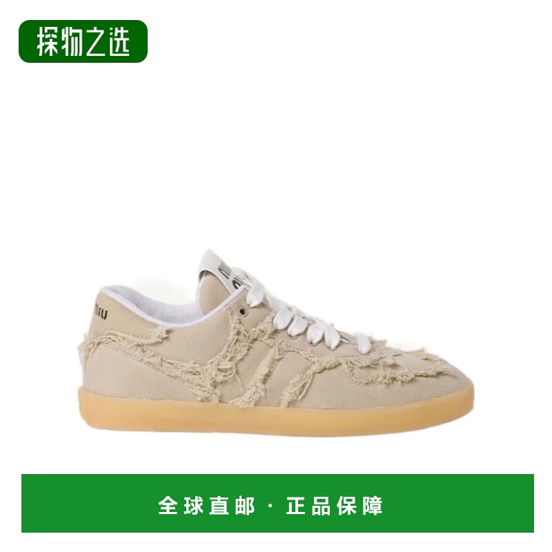 香港直邮Miu Miu 系带休闲运动鞋 5E325ECSLF005