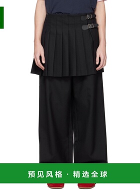 1h可退 香港直邮Charles Jeffrey Loverboy 男士 黑色 Mini Wide