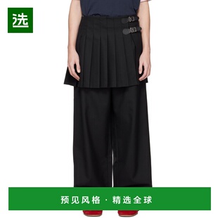 1h可退 香港直邮Charles Jeffrey Loverboy 男士 黑色 Mini Wide