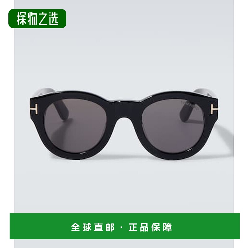 1h可退 香港直邮Tom Ford 汤姆·福特 男士 Lucinda 圆形太阳眼镜