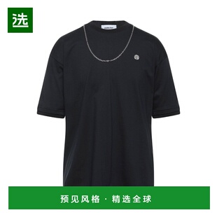 1h可退 香港直邮Ambush 男士 Oversize-t-shirt T恤 black黑色 舒