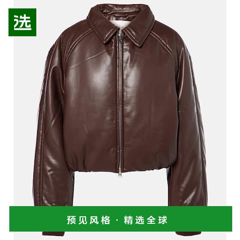 1h可退 香港直邮AGOLDE 女士 x Shoreditch Ski Club Tate 仿皮短