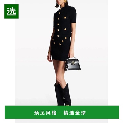 1h可退 BALMAIN 女士针织毛衣 CF1LB004KF53OPA