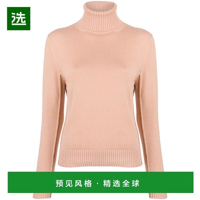 香港直邮Chloe 裸粉色高领毛衣 C18AMP58500羊绒长袖山羊绒
