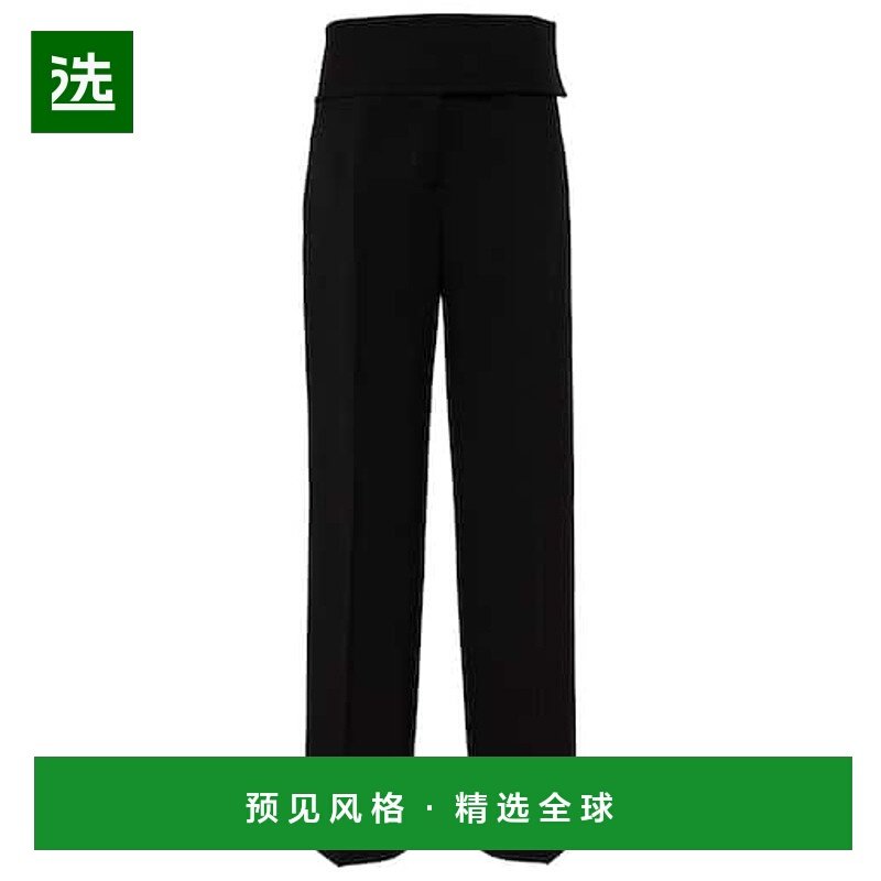 1h可退 香港直邮Jil Sander 吉尔·桑达 女士 斜纹布直筒长裤,女装/女士精品,休闲裤,淘宝优惠券,粉丝福利购,淘宝优惠卷
