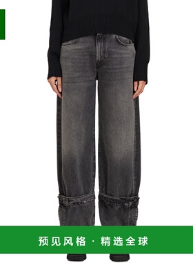 1h可退 香港直邮Haikure 女士 HURLEY 中号黑色牛仔裤 IHEW03343D