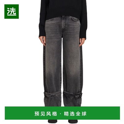 1h可退 香港直邮Haikure 女士 HURLEY 中号黑色牛仔裤 IHEW03343D