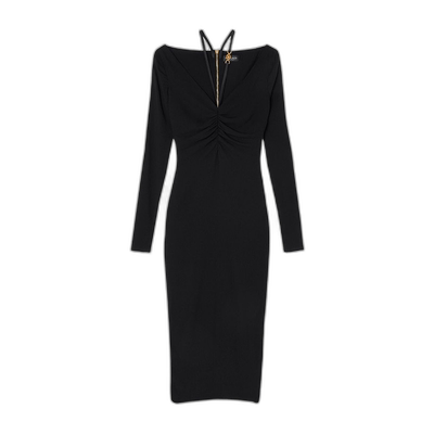 香港直邮Versace 长袖连衣裙 10063381A00523范思哲吊带