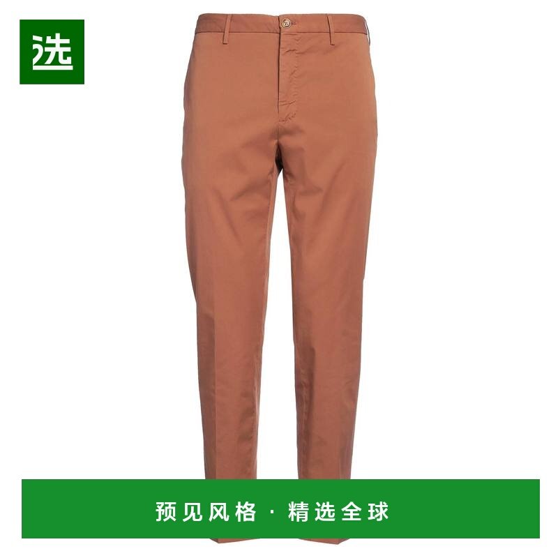 1h可退 香港直邮Incotex 男士 休闲长裤 brown棕色 舒适时尚,男装,休闲裤,淘宝优惠券,粉丝福利购,淘宝优惠卷