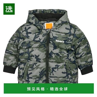 欧洲直邮Timberland 添柏岚 T60015-655-C 男童服装羽绒服 T60015