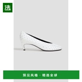 水晶装 1h可退 饰皮质浅口 塞乔·罗西 女士 香港直邮Sergio Rossi