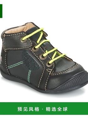 欧洲直邮GBB 男孩 RACINE 靴子 黑色童鞋