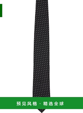 1h可退 香港直邮Tom Ford 汤姆·福特 男士 黑色 Micro Dot Weave