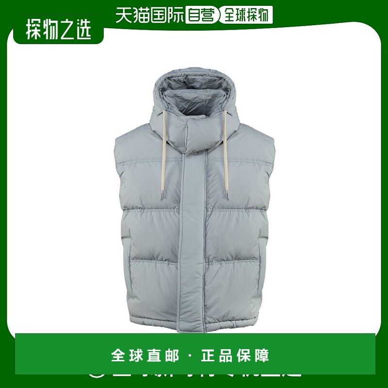 香港直邮Ami Paris 无袖羽绒服 UJK702PA0009.连帽高端流行休闲