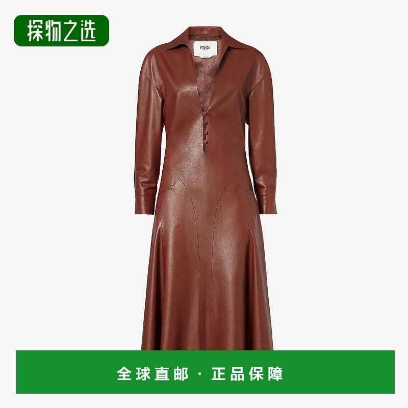 1h可退 欧洲直邮FENDI 芬迪 25秋冬 FPB657AUV3F1T6L 女士 连衣裙