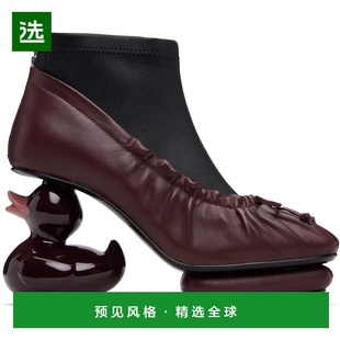 1h可退 香港直邮Maison Mihara Yasuhiro 三原康裕 女士 酒红色 D